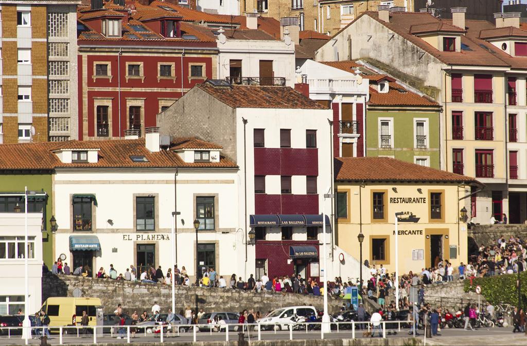 Apartamentos Cean Bermudez Gijón Exteriör bild