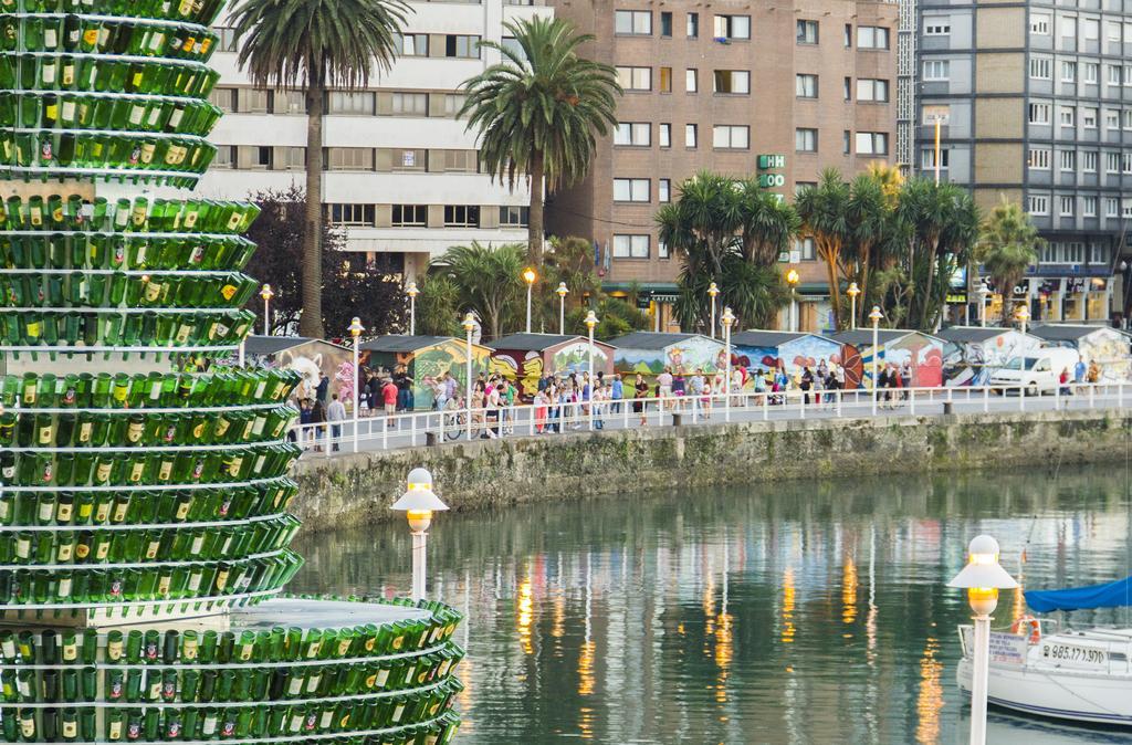 Apartamentos Cean Bermudez Gijón Exteriör bild