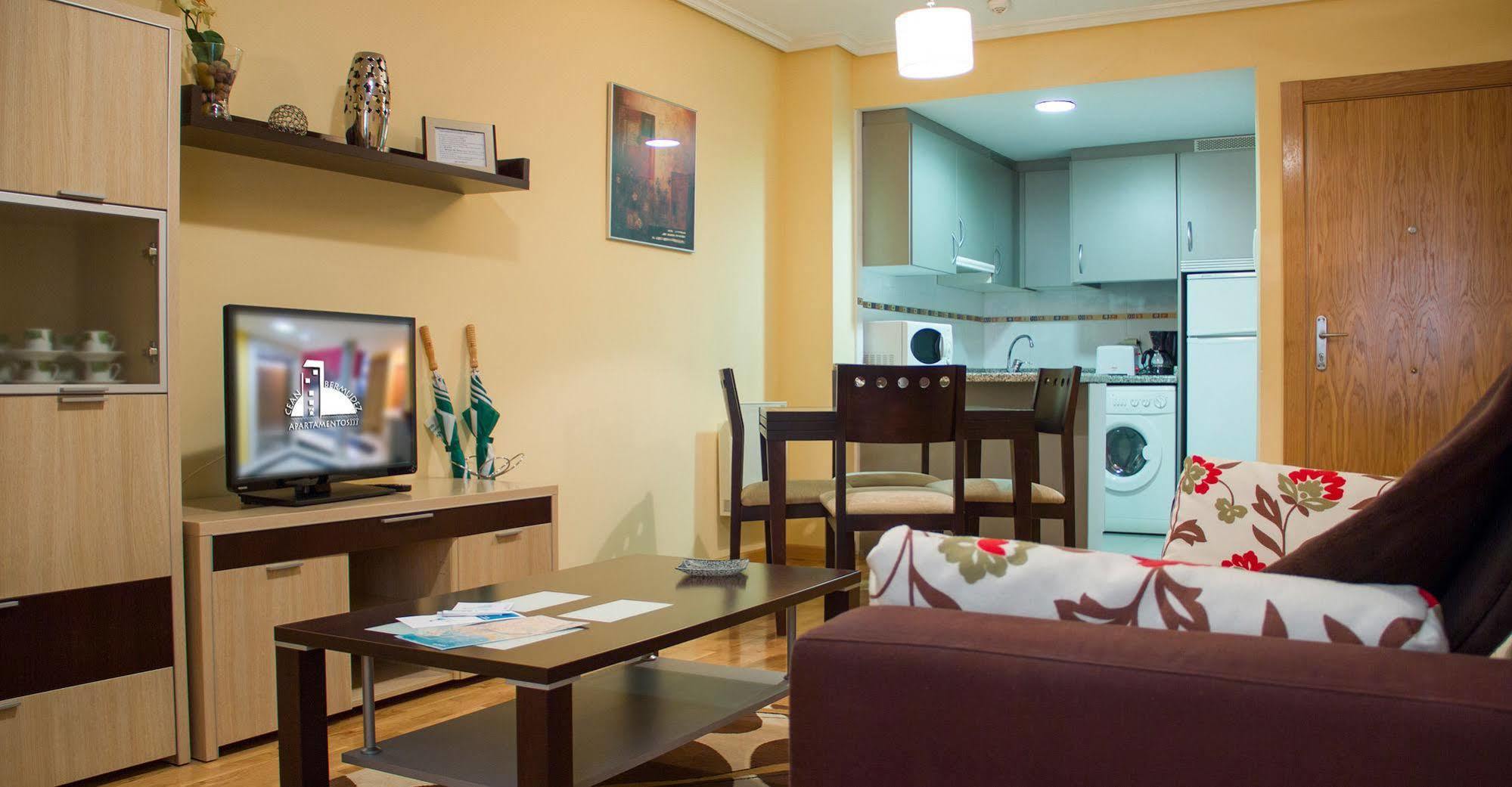 Apartamentos Cean Bermudez Gijón Exteriör bild